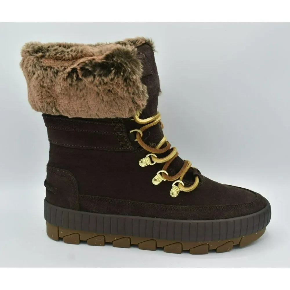 Sperry Womens Size 8 Torrent Lace Up Brown Waterproof‎ Winter Boots STS86833